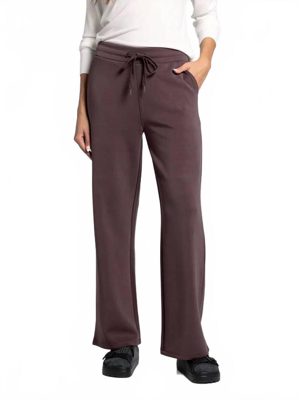 NEW THREAD & SUPPLY kai pants in raisin